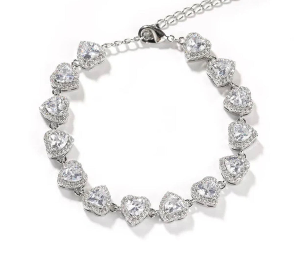 Reverse Heart Bracelet