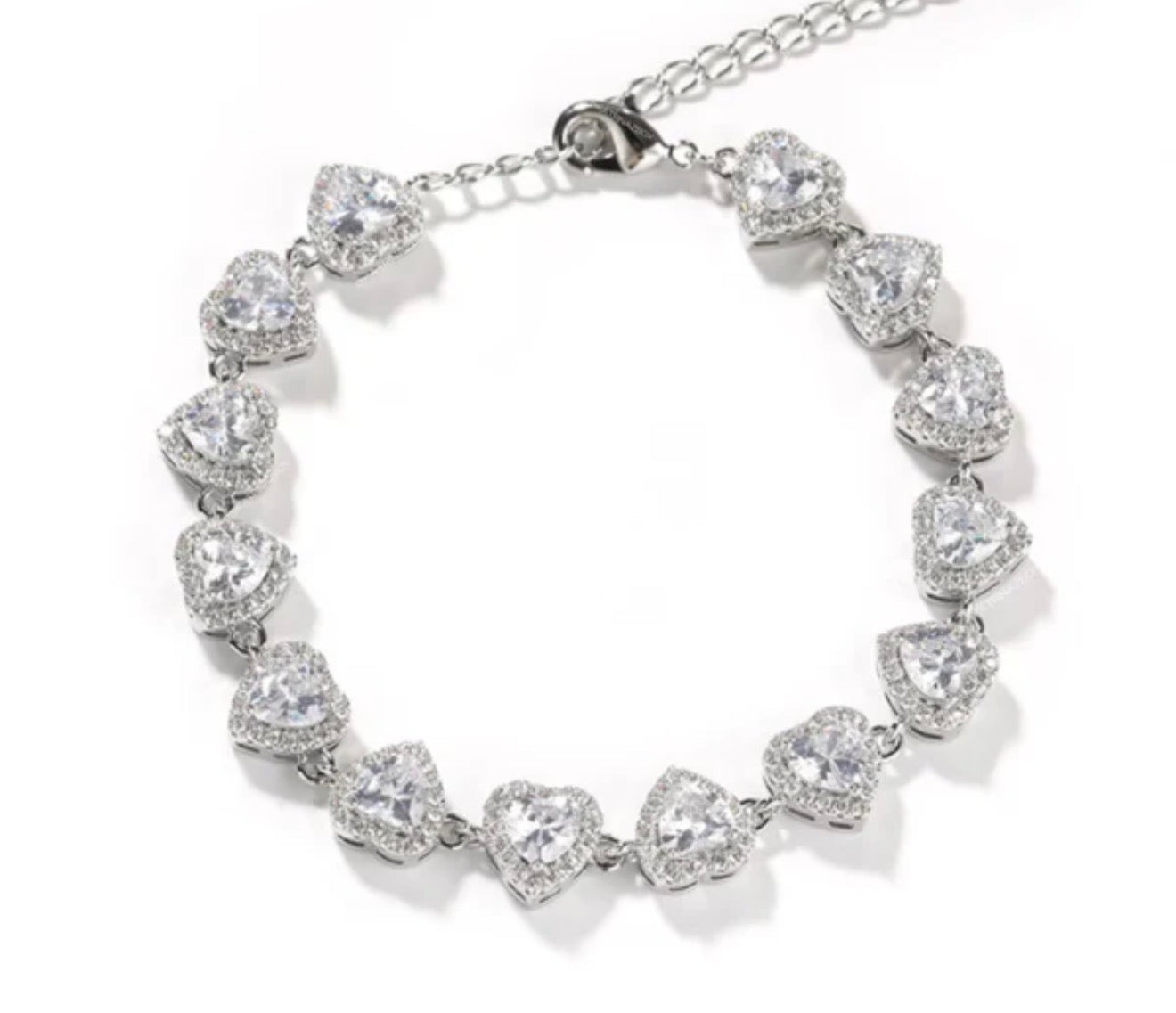 Reverse Heart Bracelet