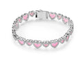 Pink Heart Bracelet