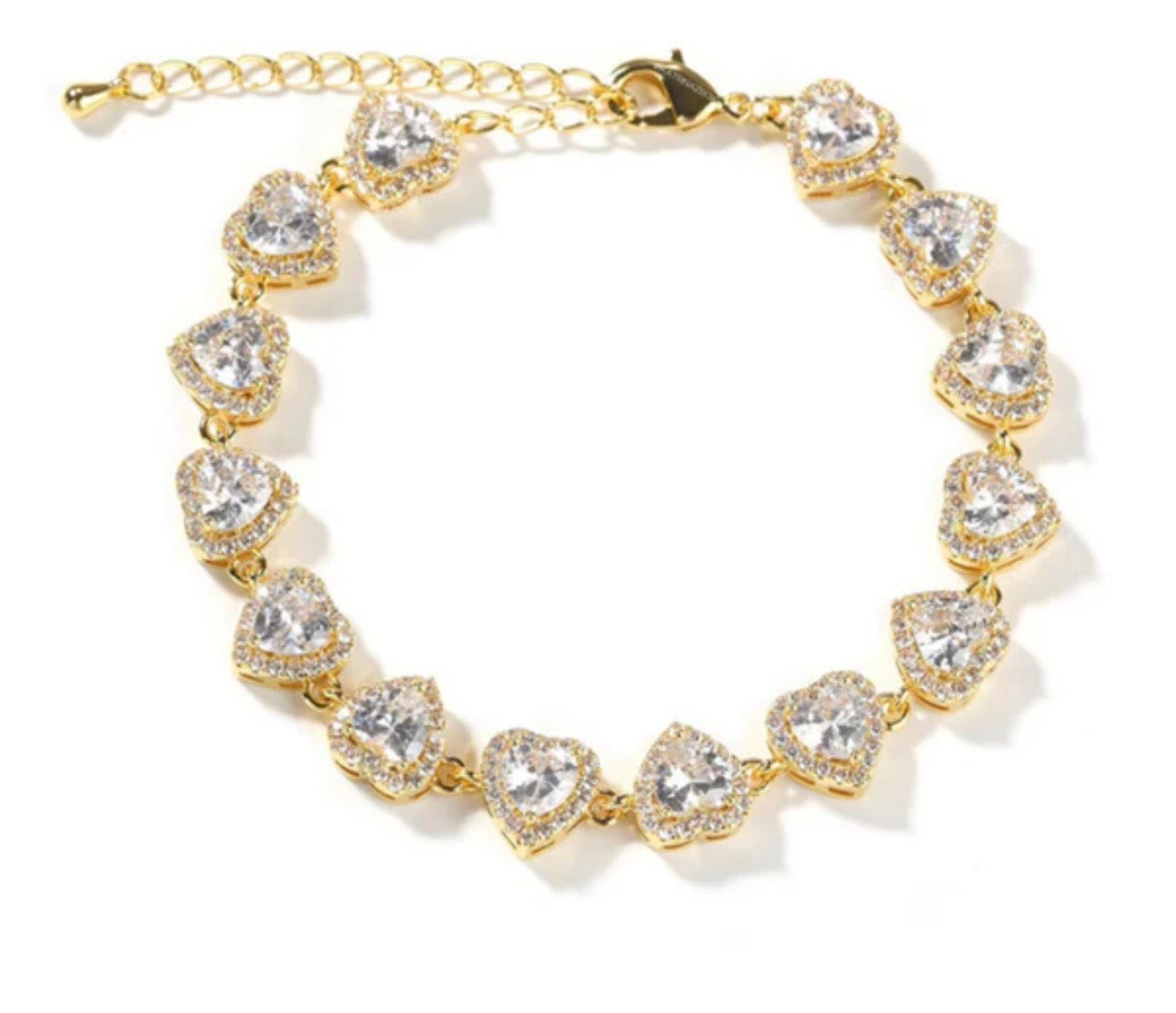 Reverse Heart Bracelet