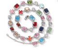 Multicolor Gemstone Necklace