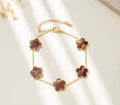 Amber Clover Bracelet