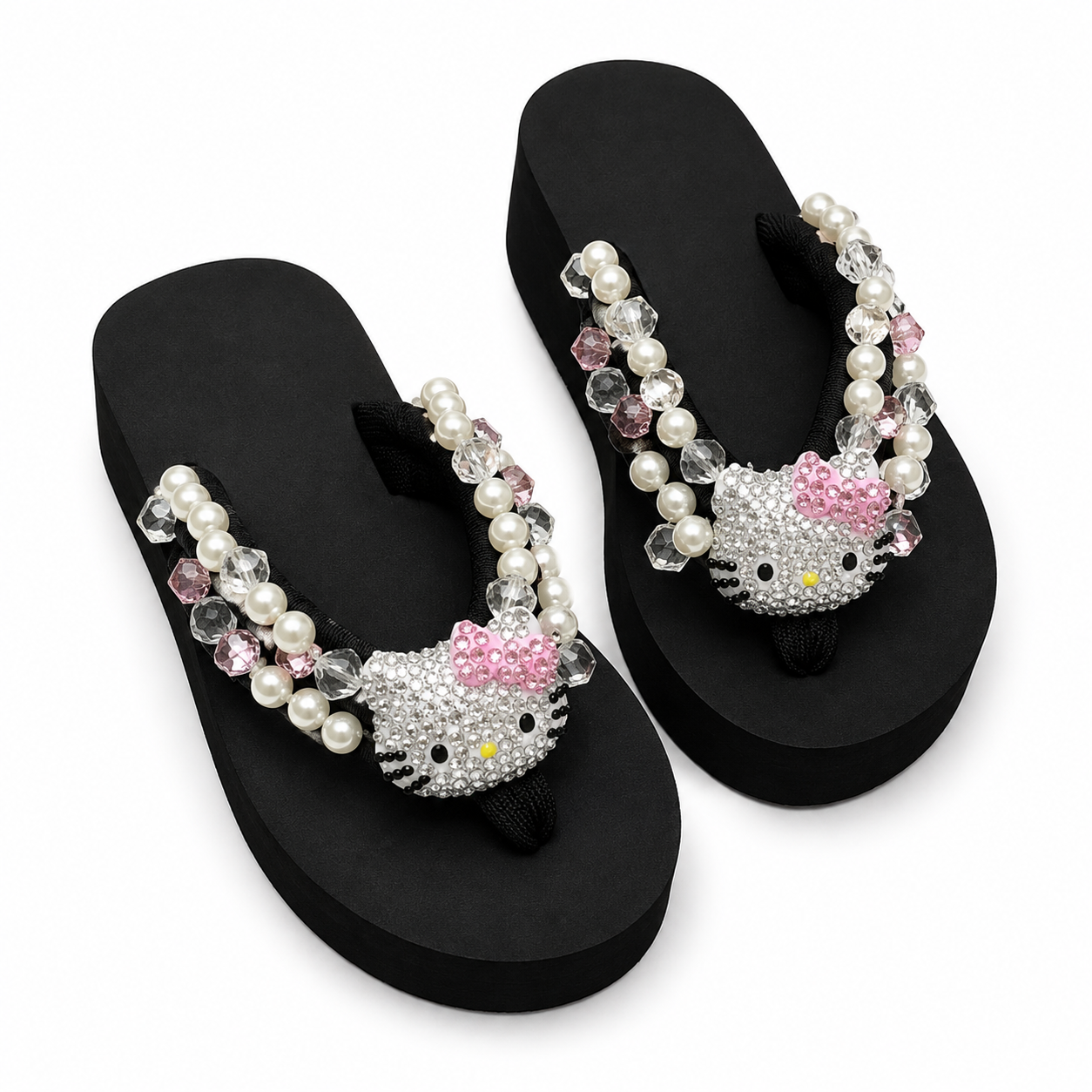Black Y2K Hello Kitty