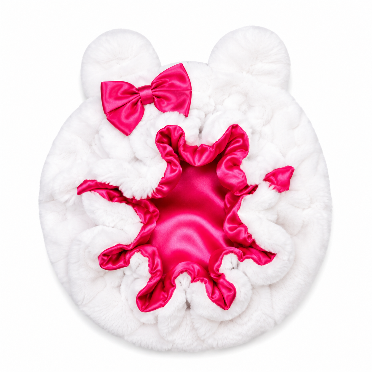 White x Pink Bonnet