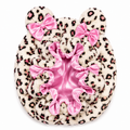 Cheetah x Baby Pink Bonnet