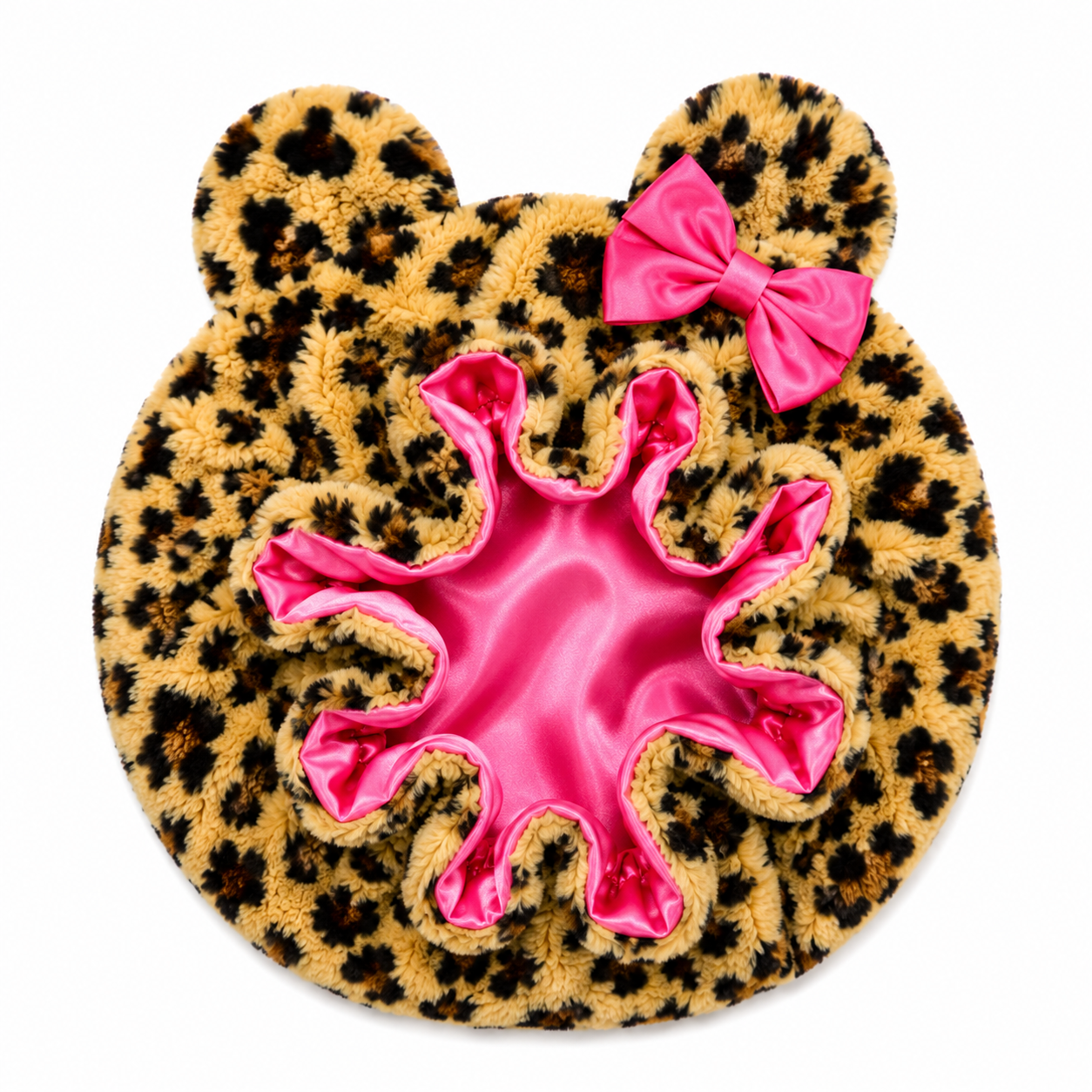 Cheetah x Pink Bonnet